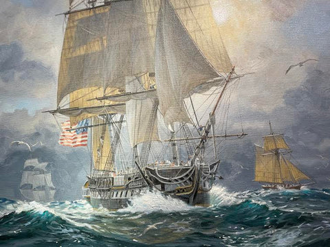 USS Chesapeake On Patrol